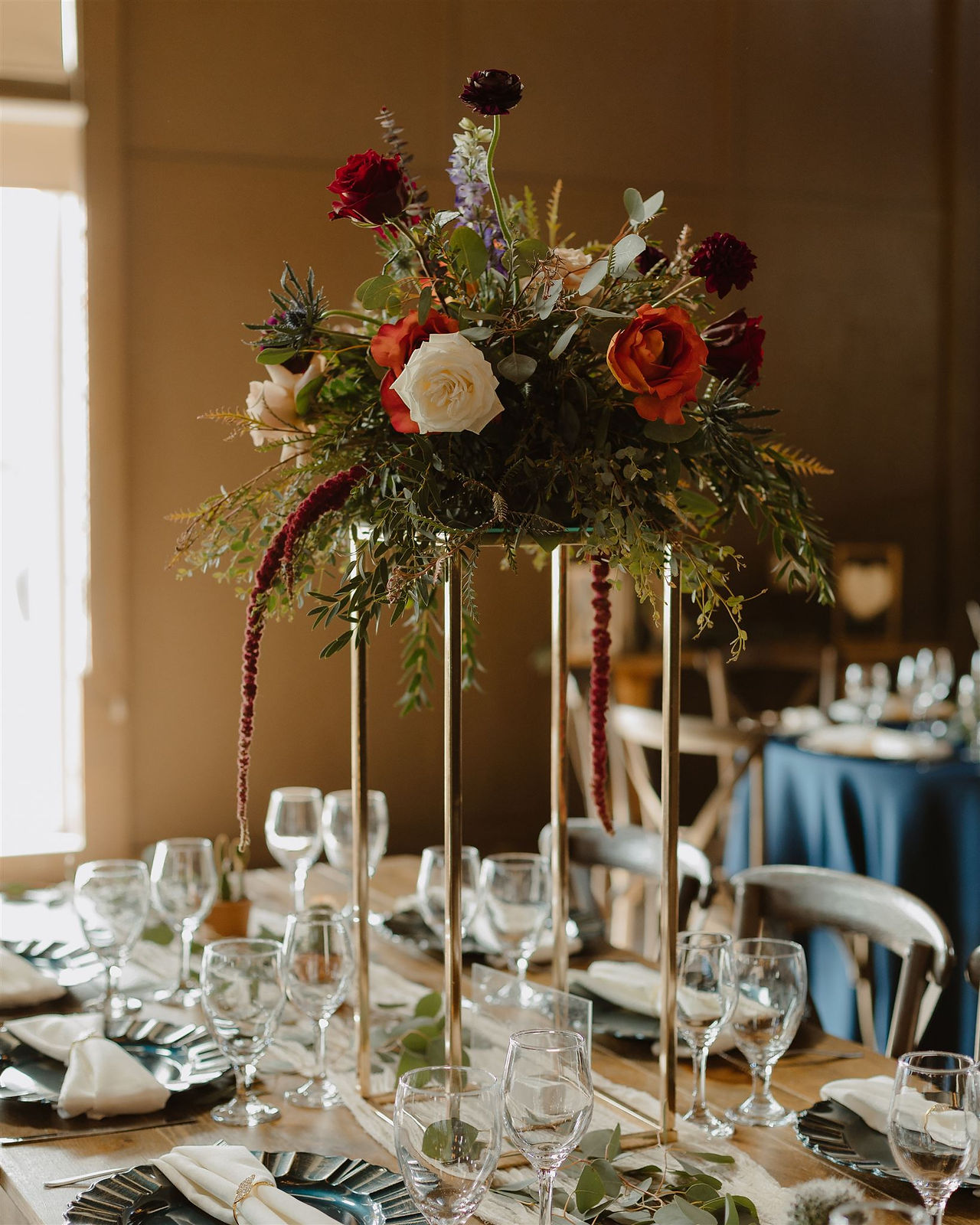 wedding reception centerpieces