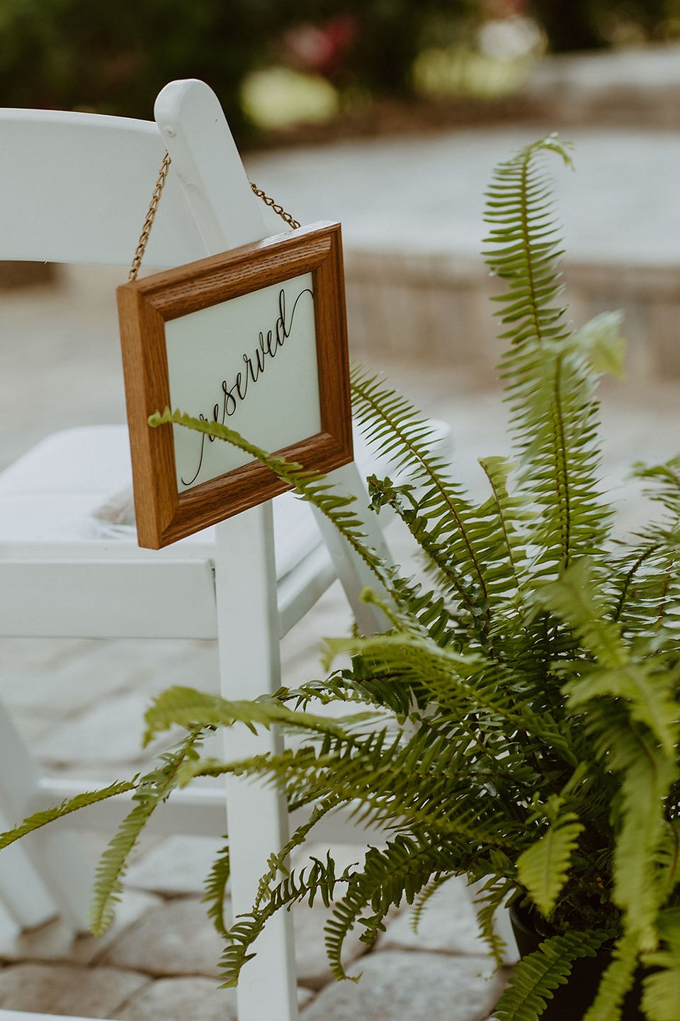 vintage reserved signs