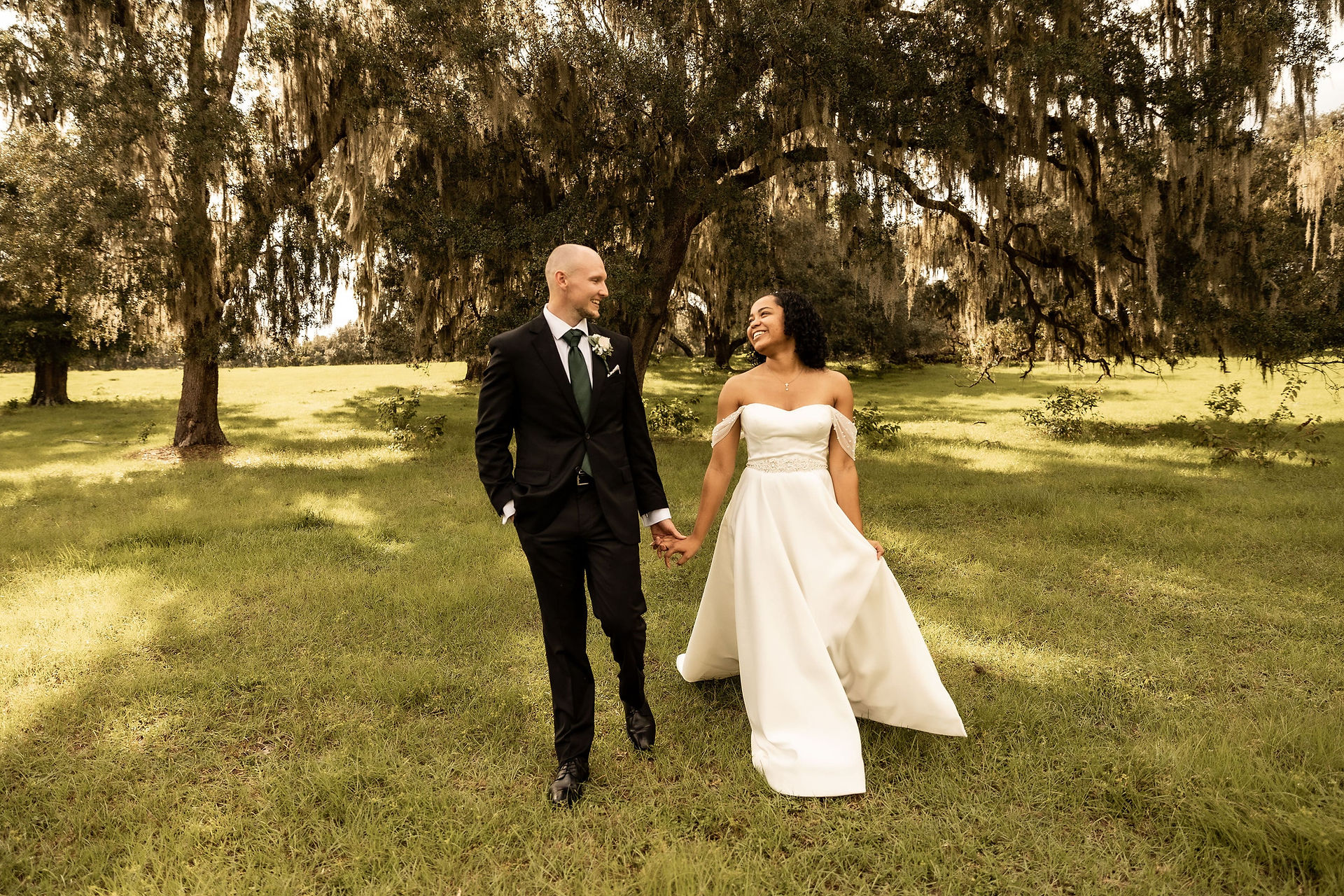 bride and groom fashion