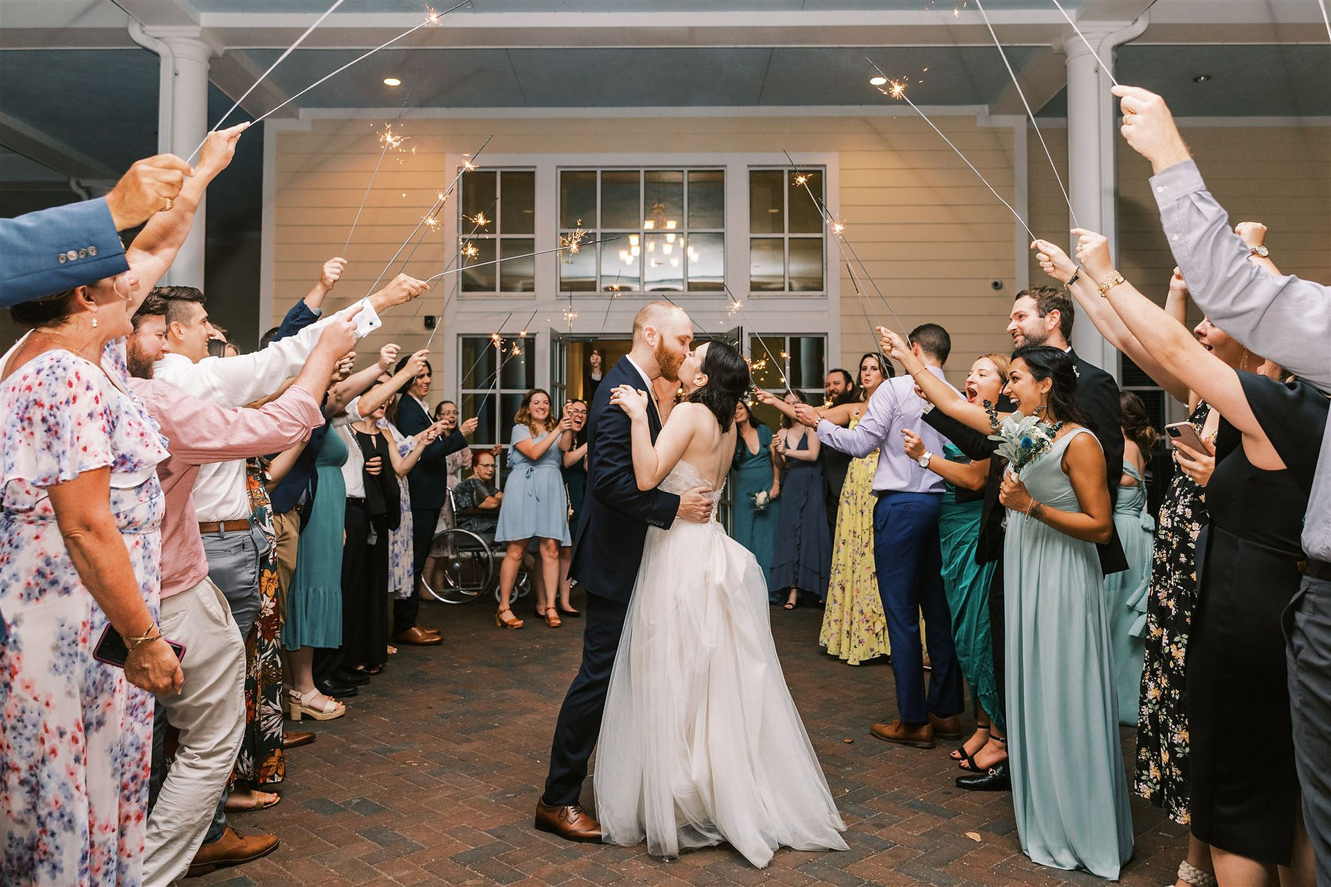 sparkler send off