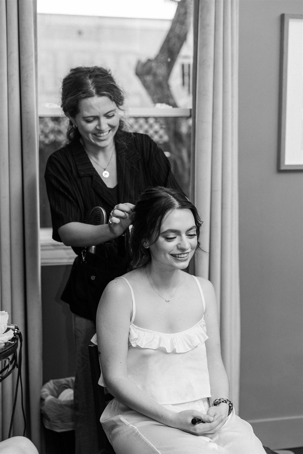 bridal hair