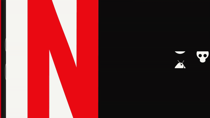 Stylized motion graphic inspired by Netflix’s intro aesthetic. The animation features bold red and black transitions with minimal icons forming part of a custom logo reveal. Designed with a cinematic touch and high contrast, this piece explores visual rhythm, timing, and brand impact through clean motion design.