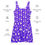Thumbnail: Vibrant Purple Native Art Skater Dress