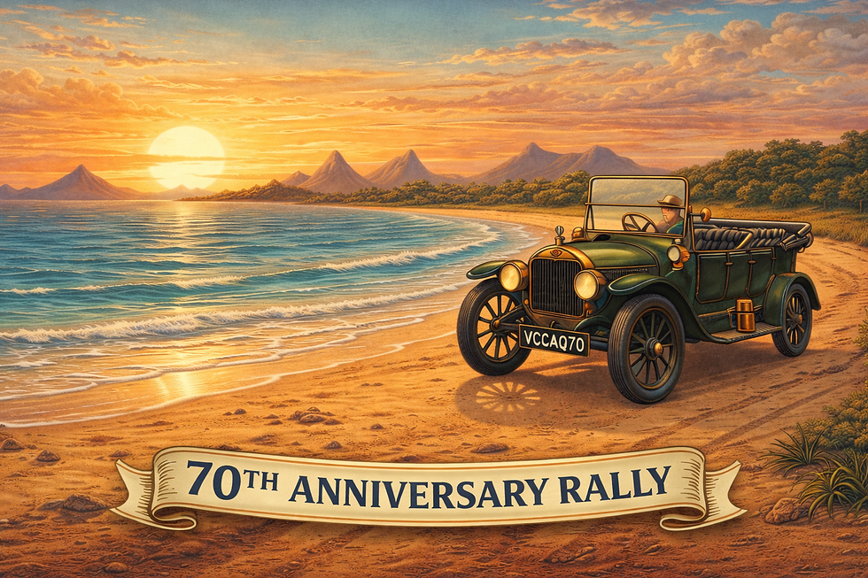 VCCA(Q) 70th Anniversary Rally