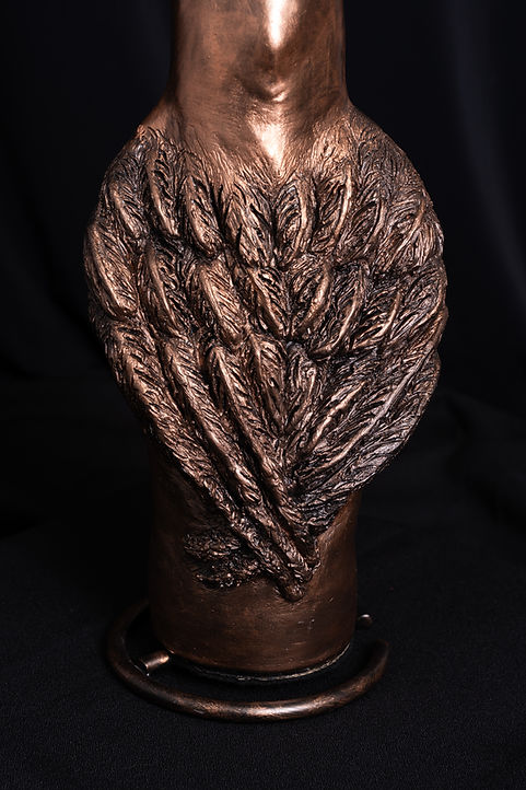 Abstract Expression Sculpture Close