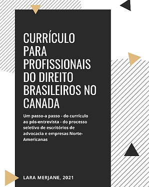 Curriculo Norte Americano para Advogados Brasileiros