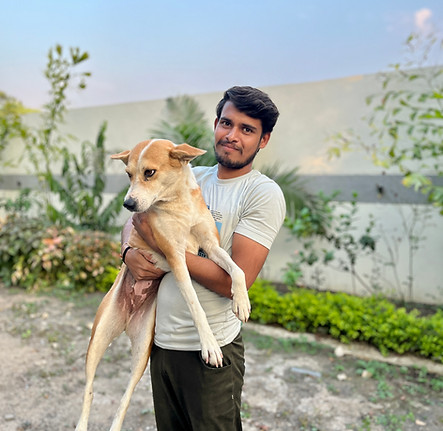 Paw People Volunteer Narendra Jatav