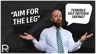 Terrible Sayings Tuesday: You Should have Shot them in the leg. Really?