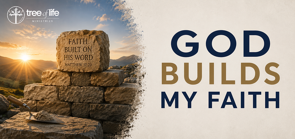 JESUS ADDS HIS LOVE TO MY FAITH