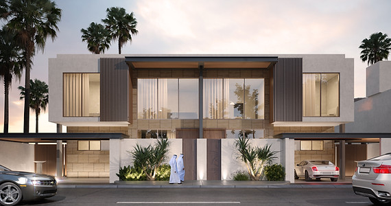Luxury villa in Dubai, modern Italian design, Studio Nove Dubai