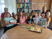 Feinschmeckertraining mit der 3. Klasse
