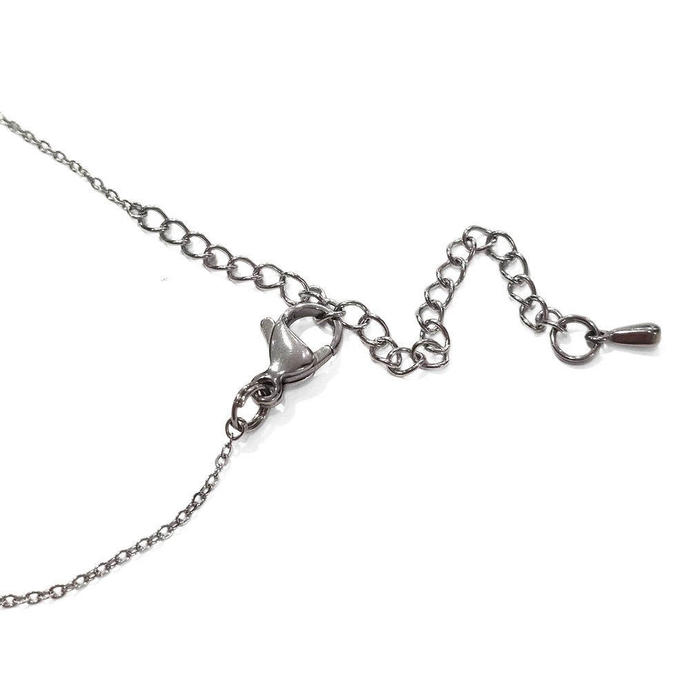 Miniature : Collier coeur nacré