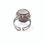 Miniature : Bague ovale bicolore