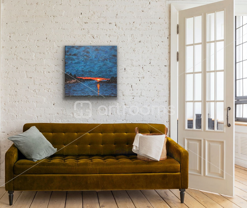 Miniatyrbilde: Sandvikbugen - Original painting