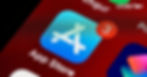 phone screen showing the app store