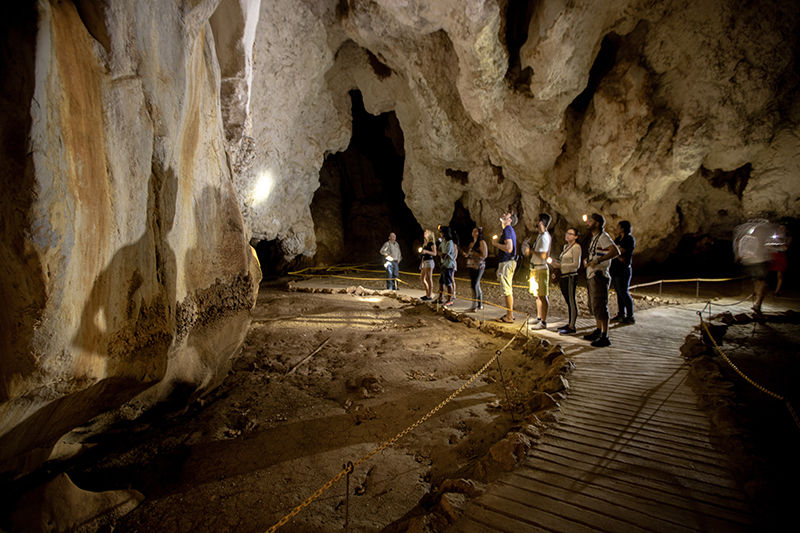 Exploring Chillagoe's caves with Billy Tea Safaris