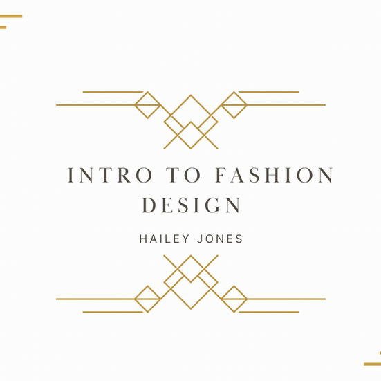 Intro to Fashion Design Final: Art Deco