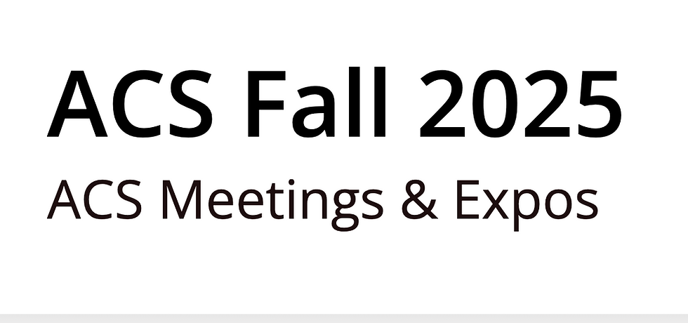 Ph.D. Student Changlin Presented at ACS Fall Funded by CityU Travel Grant!