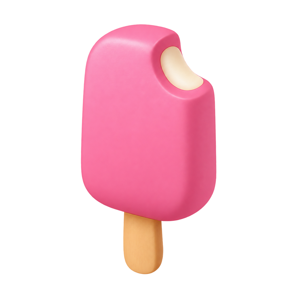 Picolé Rosa com Mordida.png