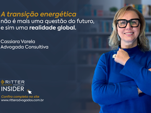 A transição energética não é mais uma questão do futuro, e sim uma realidade global