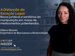 A Distorção da Excessão Legal: Riscos jurídicos e sanitários da manipulação em massa de medicamentos patenteados