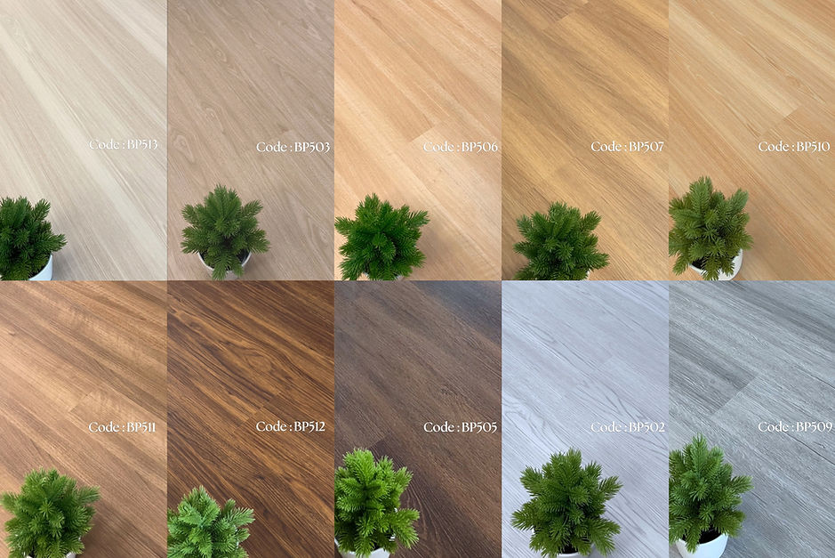 รวมภาพ กระเบื้องยาง SPC ชัดๆ