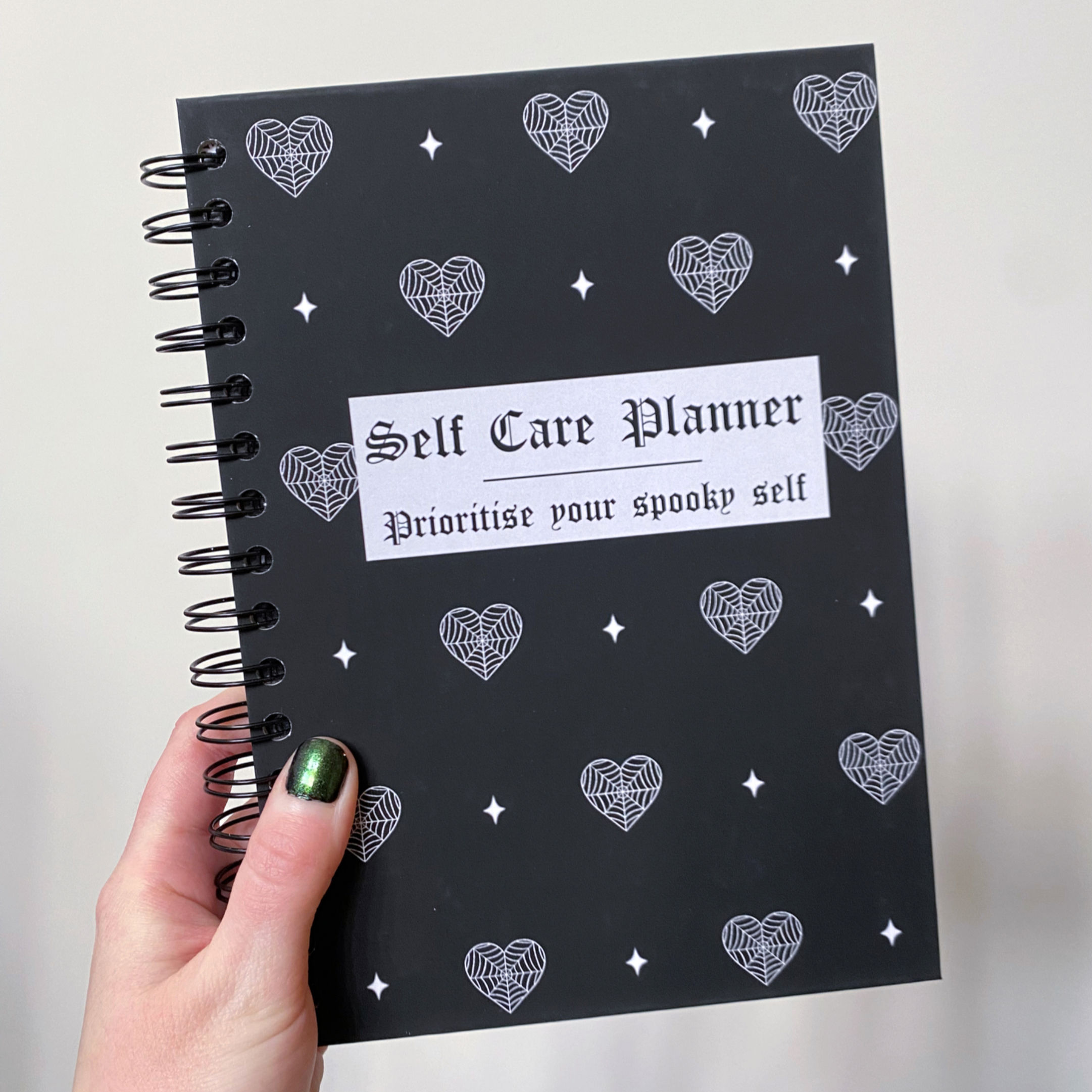 Gothic Self Care Planner