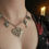 Thumbnail: Gothic 'Hearts in Mourning' Necklace