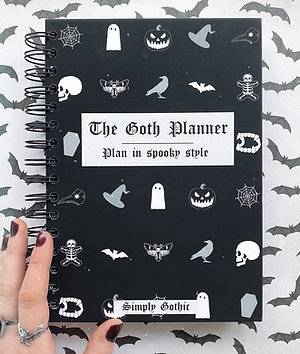 The Goth Planner - Plan in spooky style (undated)