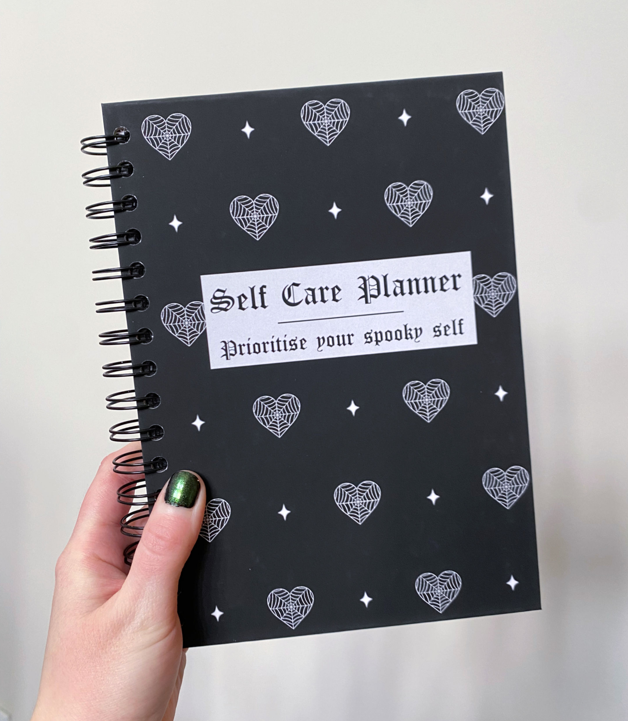 Gothic Self Care Planner