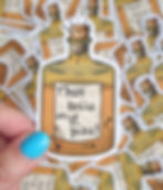 Hannah Kate Makes Boils My Piss Sticker