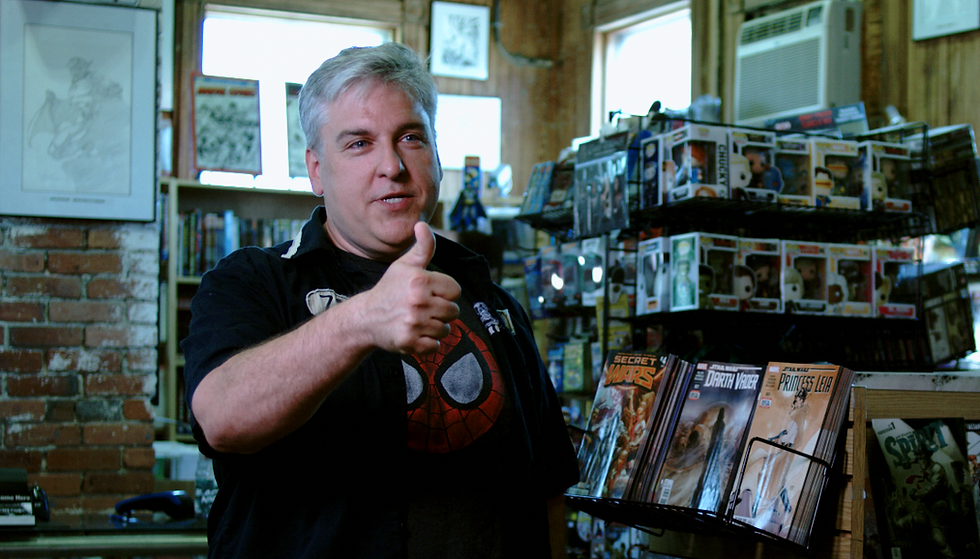 Mitch Hallock gives his support of the Charlton documentary