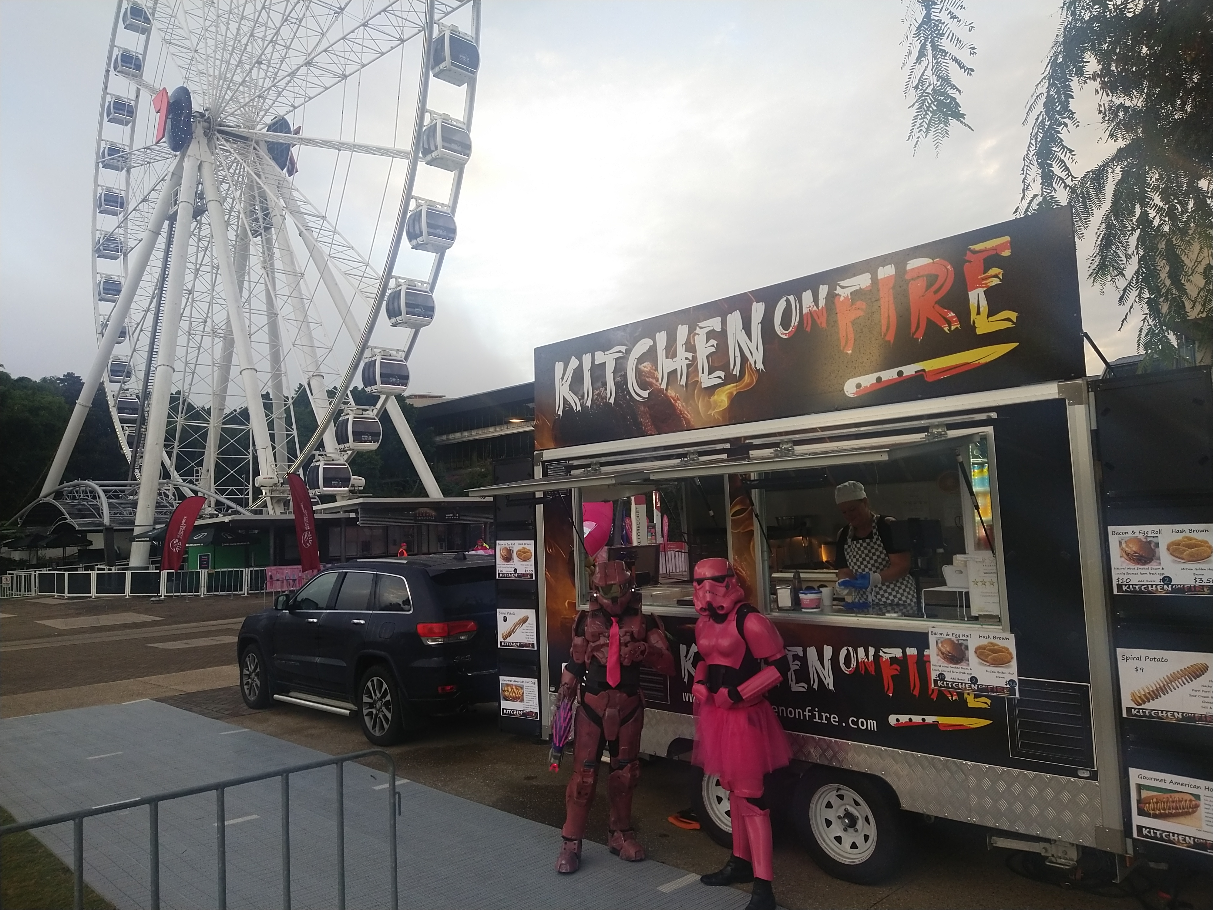 Kitchen on Fire food truck