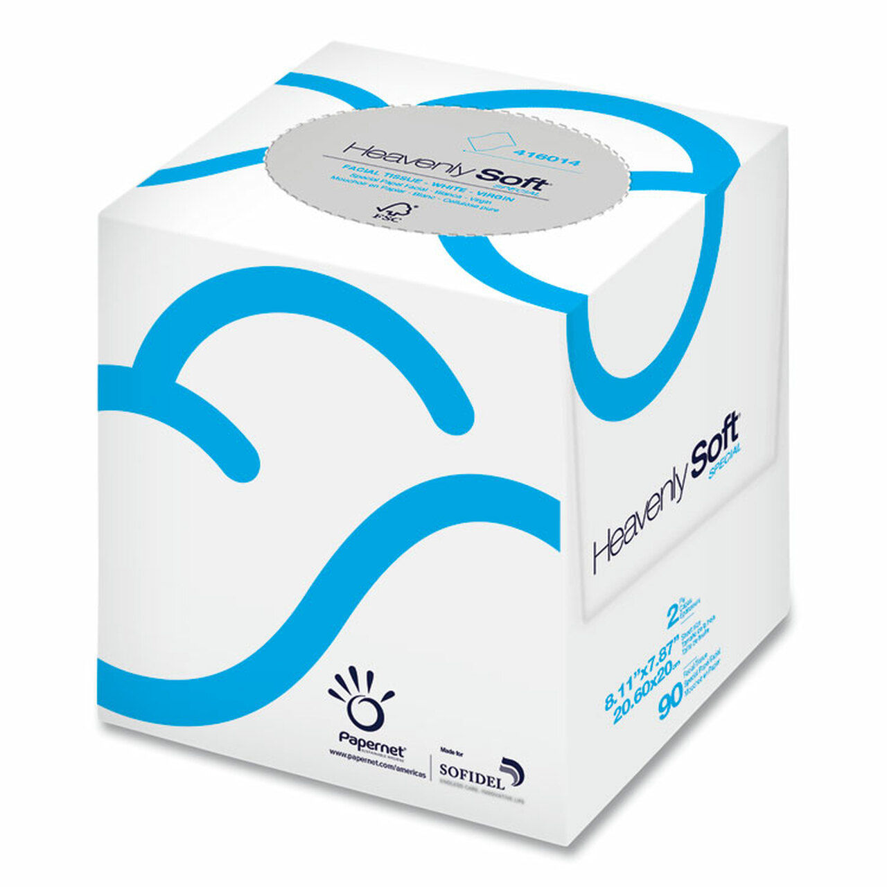 FACIAL TISSUE HEAVENLY SOFT 30/100CT
