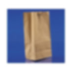 10#  BROWN KRAFT GROCERY BAGS 6.61x4.0 500ct