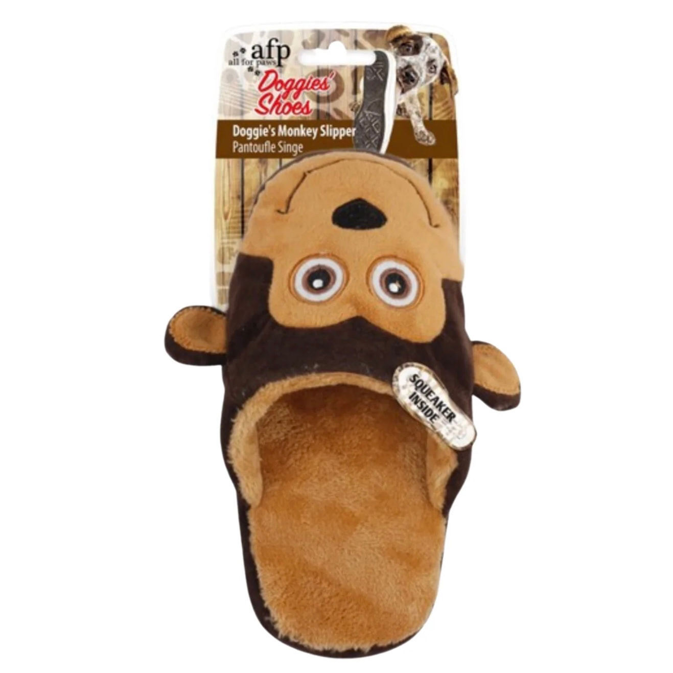 All For Paws Slipper | Monkey | Dog Toy