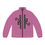 Thumbnail: Men's Puffer Jacket Light Pink/Black