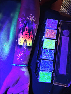 UV Airbrush Tattoos