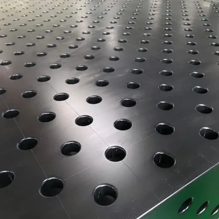 large 3000x1500 mm welding table for heavy fabrication and industrial applications