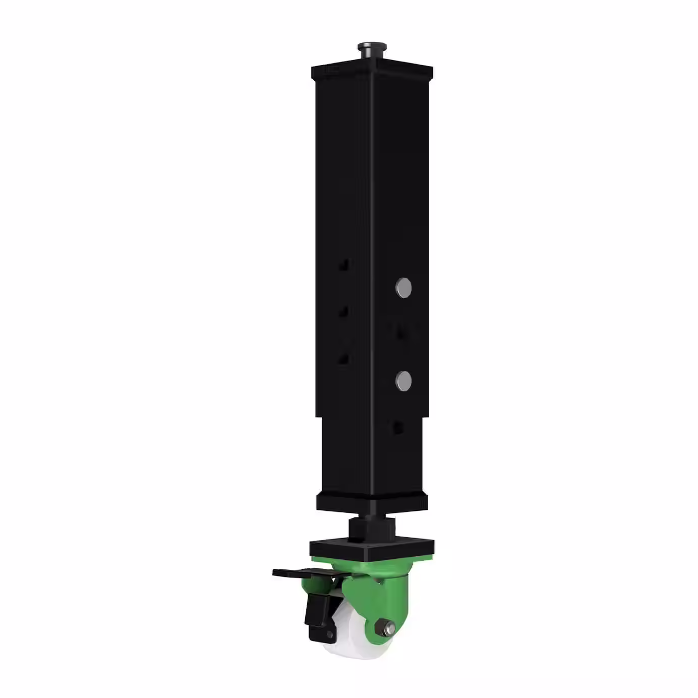 Adjustable Height Caster Leg 