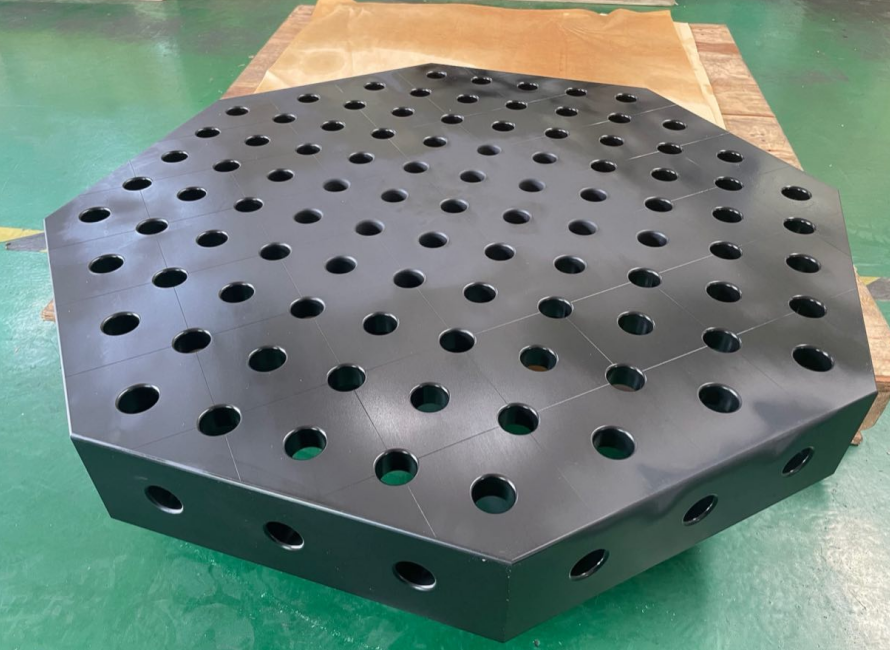 OCT INOX octagonal welding table
