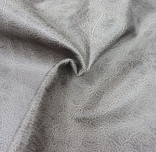 Leather-look upholstery fabric collection