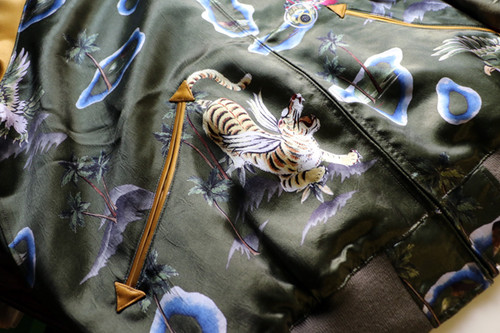 Reversible Satin Tour Jacket