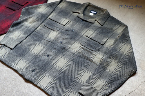 KNIT CHECK SHIRTS w/FFM