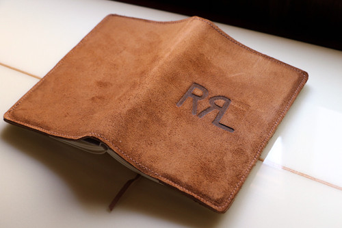 Suede Notebook Cover