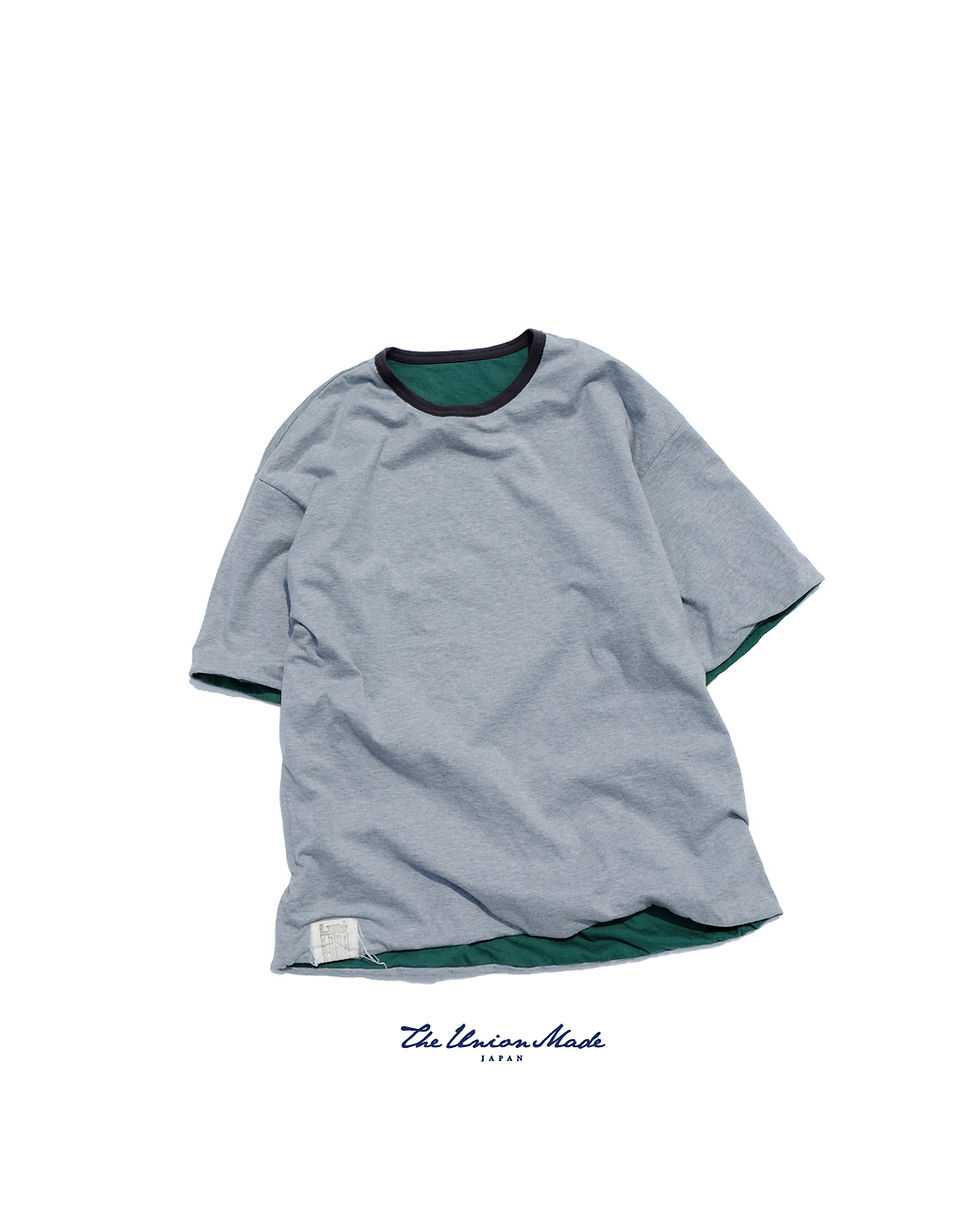 サムネイル： “DOUBLE FACE TEE”  THE UNION / THE FABRIC