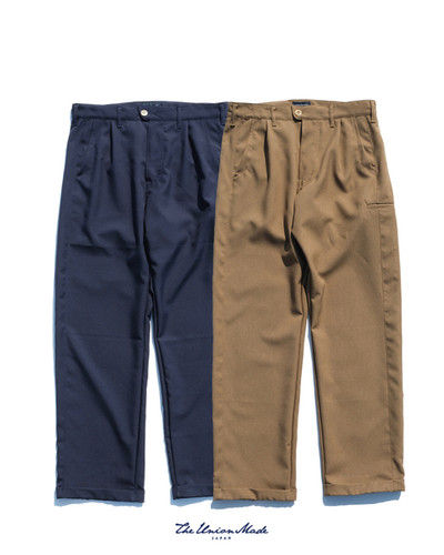DESCENDANT 20ss 濃う DC-3 TUCK TROUSERS