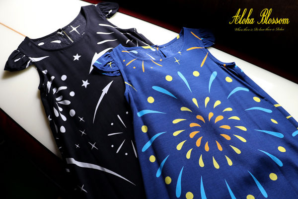 "KID'S HANABI ワンピース" Aloha Blossom