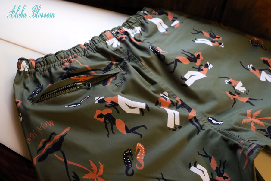 サムネイル： "KING&QUEEN Beach Shorts"  Aloha Blossom / アロハブロッサム