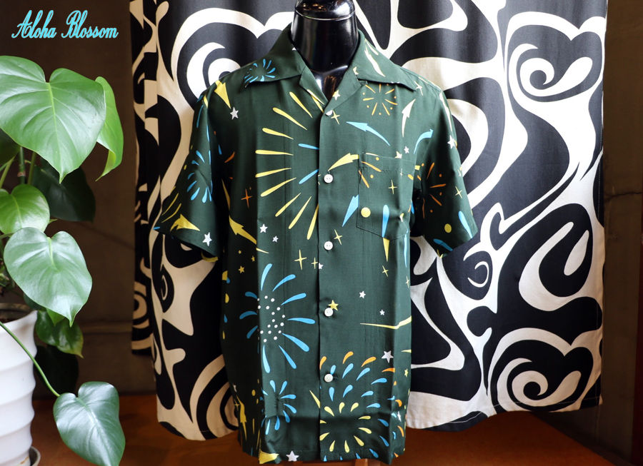サムネイル： "HANABI" Aloha Blossom -GREEN-